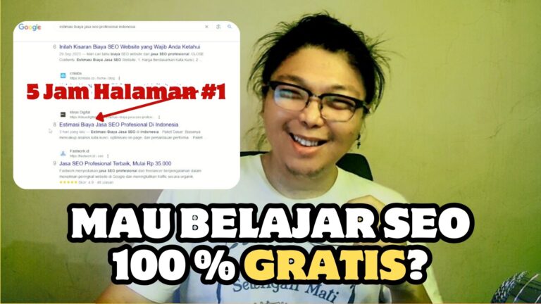 Belajar seo gratis di indonesia andhika wijaya kurniawan