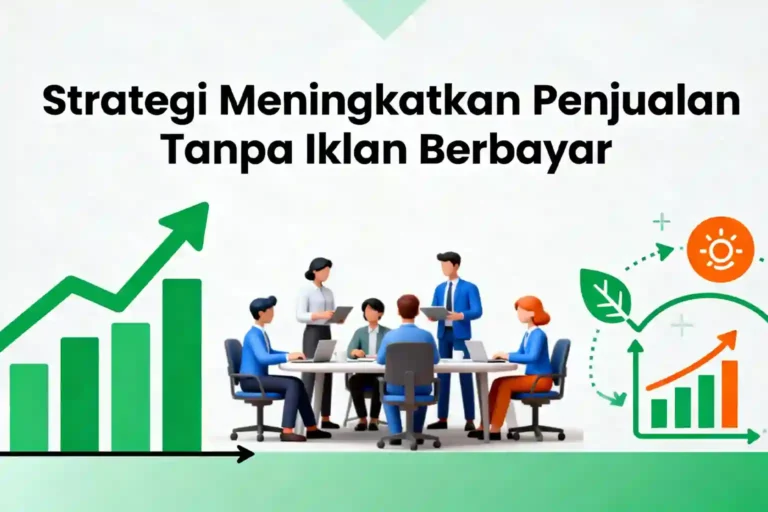Strategi meningkatkan penjualan tanpa iklan berbayar ads andhika wijaya kurniawan digital bisnis coach indonesia pakar seo