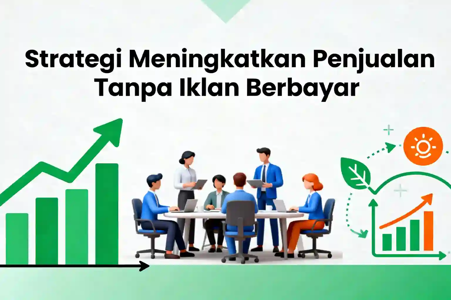 Strategi meningkatkan penjualan tanpa iklan berbayar ads andhika wijaya kurniawan digital bisnis coach indonesia pakar seo