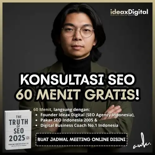 Konsultasi seo gratis ideax digital seo agency indonesia